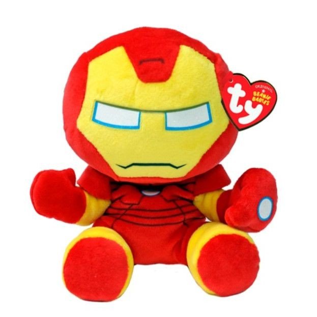 Дитяча іграшка м’яка "Marvel Залізна людина" 15 см