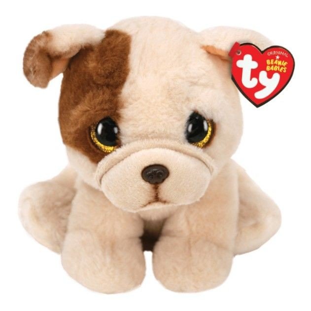 Дитяча іграшка м’яка "Beanie Booʼs. Мопс HOUGHIE" 25 см