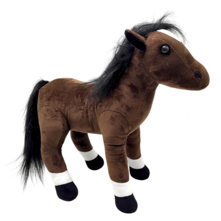 Мʼяка іграшка "Кінь Алмаз", 35 см
