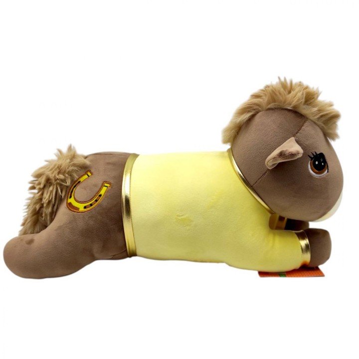 Мʼяка іграшка-обіймашка "Коник" (45 см)