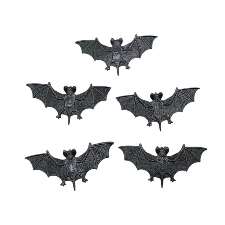 Заколки для волосся "Кажан" 5шт