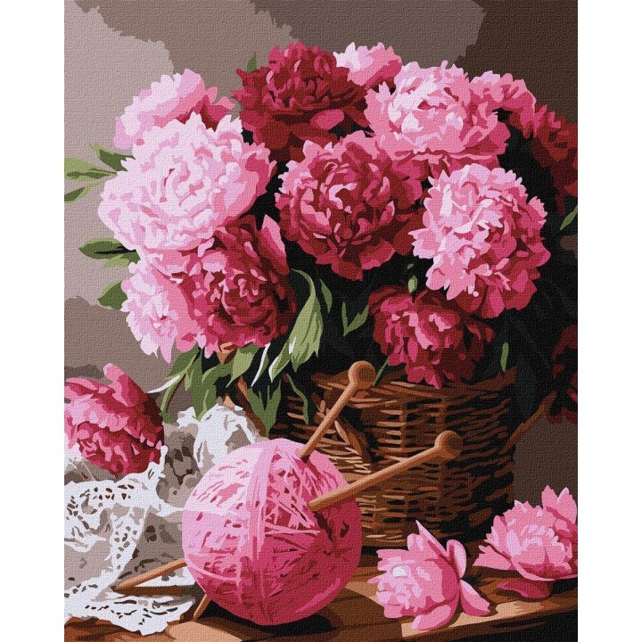 Картина за номерами "Таємниці пелюсток" 40x50 см