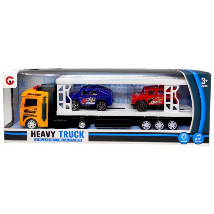 Автовоз інерційний 99A6-1C в коробці р.35x6,5x12 см YG Toys