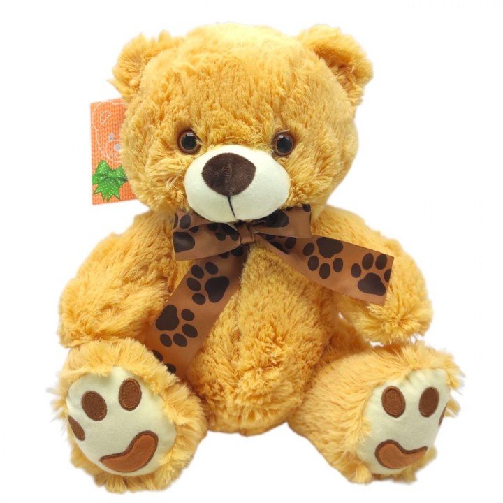Мʼяка іграшка ведмедик (СВІТЛО-КОРИЧНЕВИЙ) 29 см.