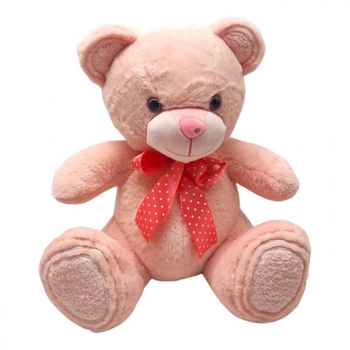 М'яка іграшка "Ведмедик" 34 см (рожевий)