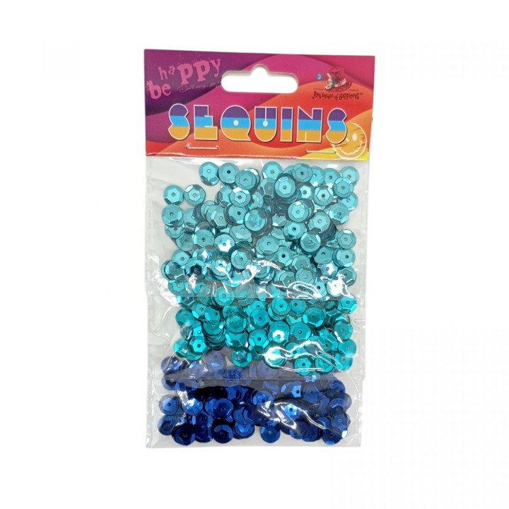 Блискітки, 8мм, 5г*3 пакетики