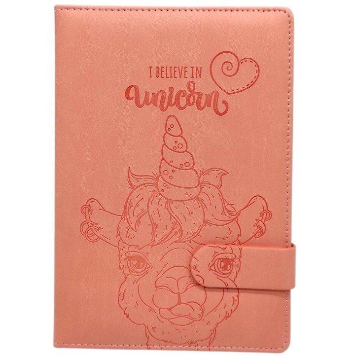 Блокнот формат А5, 64 аркуші (Я ВІРЮ В ЄДИНОРОГІВ)