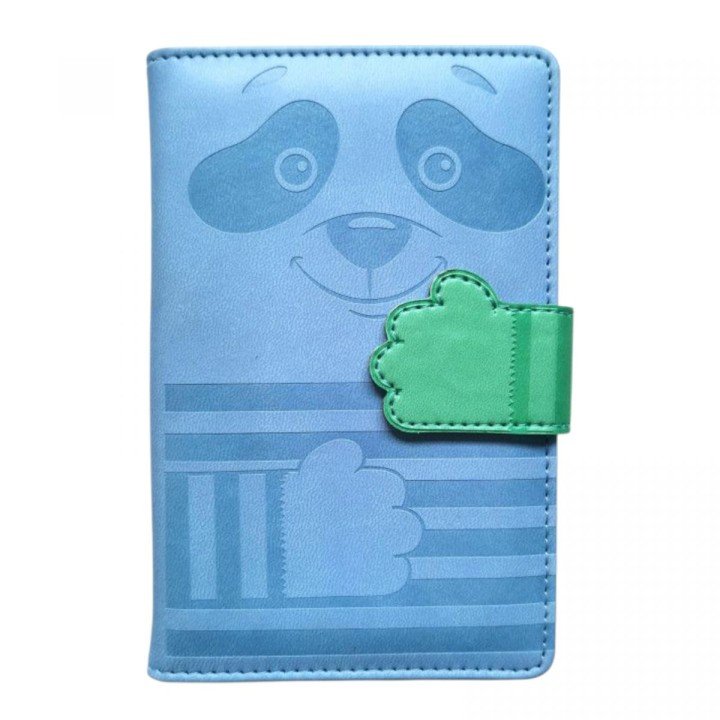 Блокнот,Кожзам,А6, 64аркуші (ПАНДА)