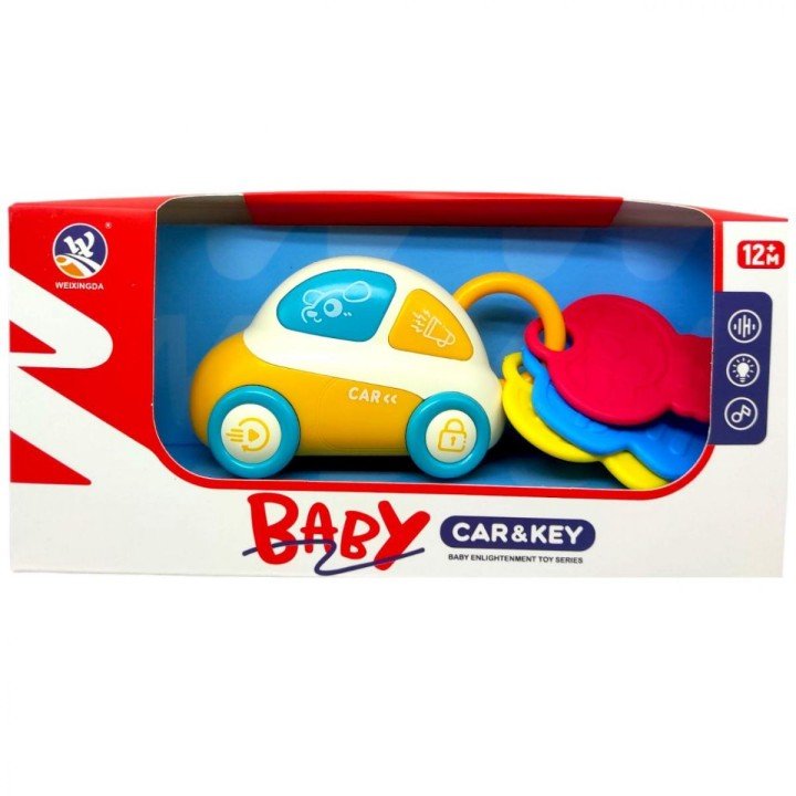 Брязкальце музичне, в коробці р.23,3x6x11 см