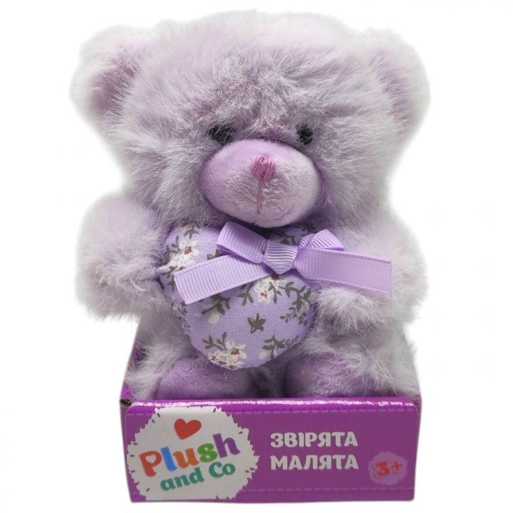 Мʼяка іграшка "Plush and Co. ВЕДМЕДИК" (БУЗКОВИЙ) 13 см