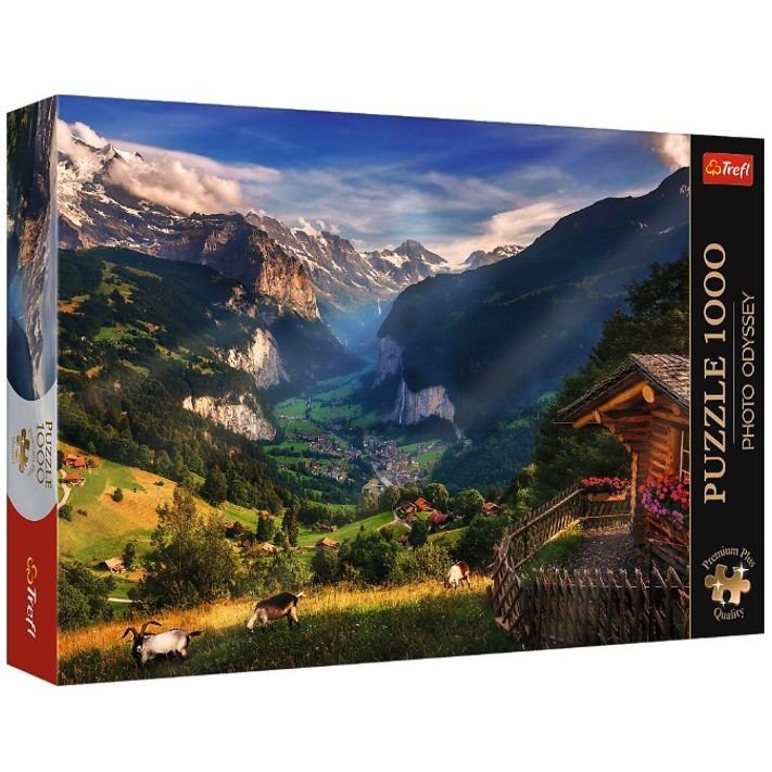 Пазли - 1000 ел, "Преміум: Долина Лаутербруннен"