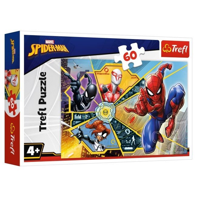 Пазли, 60 ел "Марвел. У павутинні Людини-павука"
