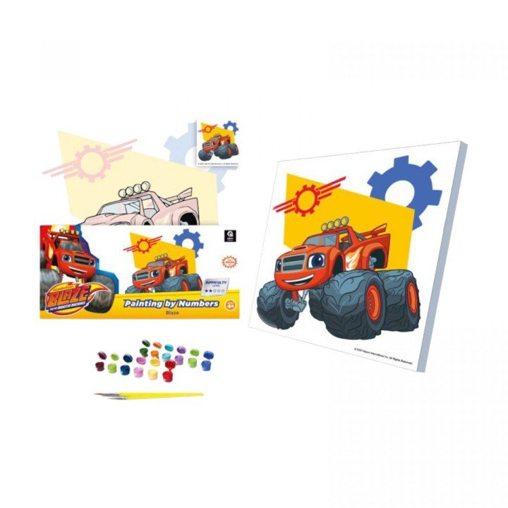 Набір для розпису по номерах 30х30 см "Блиск"