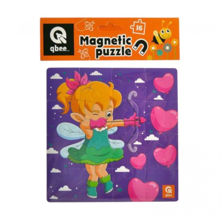 Пазли фомові, магнітні, 16 ел "Дівчина Дея"