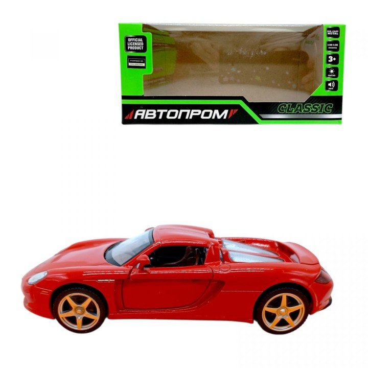 Машина мет. 1:32 Porsche Carrera GT