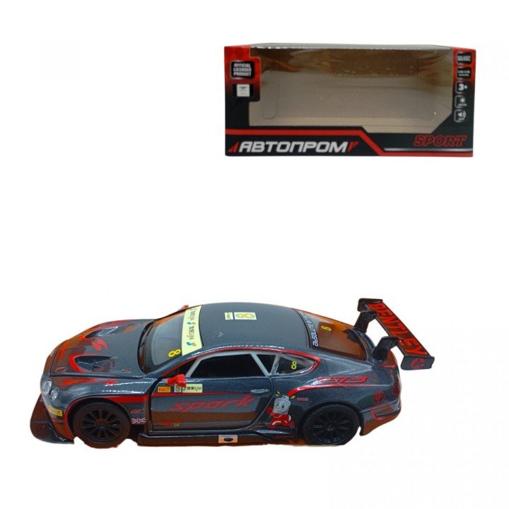 Машина мет. 1:32 "Bentley Continental GT3"