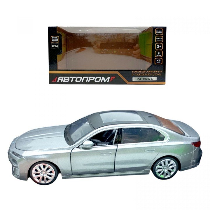 Машина мет., 1:24 "BMW I7"