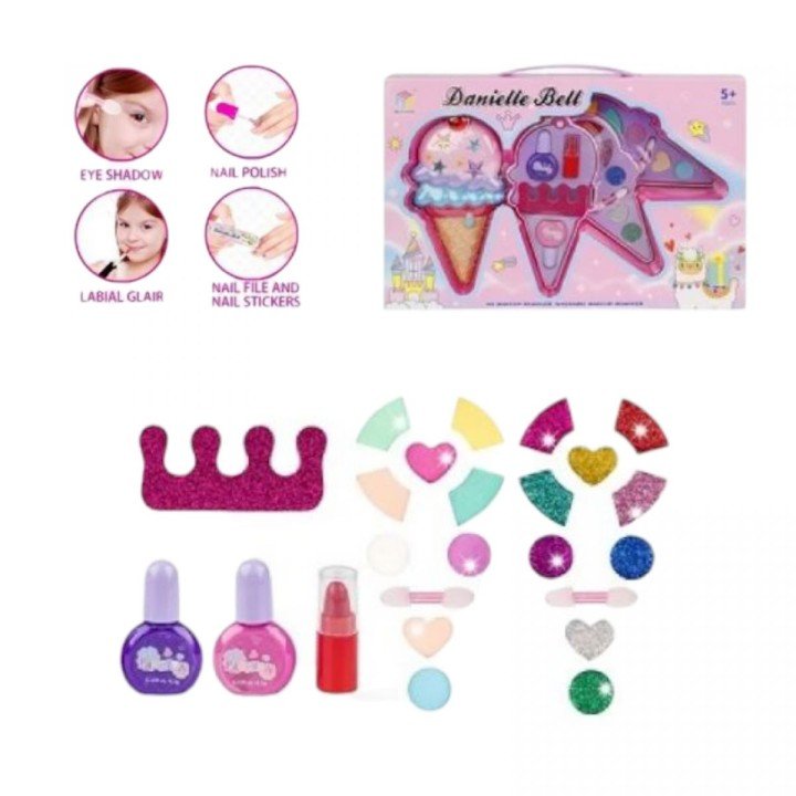 Косметика морозиво з набором для манікюра кор.35*4*23 см.