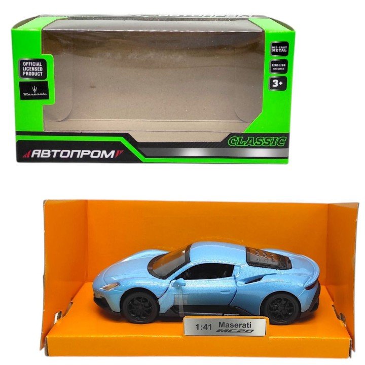 Машинка металева "Автопром: Volkswagen Amarok" (блакитна)