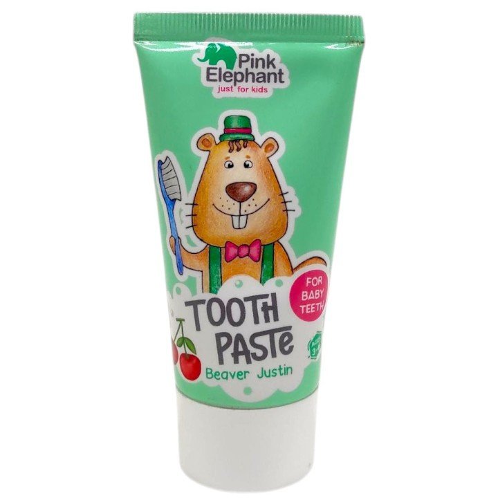 Зубна паста "Pink Elephant. бобер Джастін", 50 мл