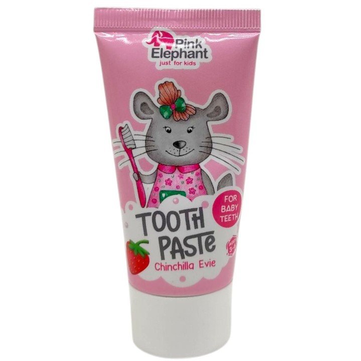 Зубна паста "Pink Elephant. шиншила Еві", 50 мл