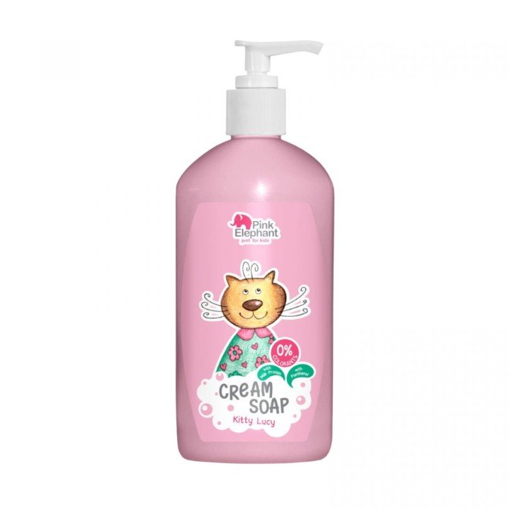 Pink Elephant р/крем-мило 250мл кошеня Люсі