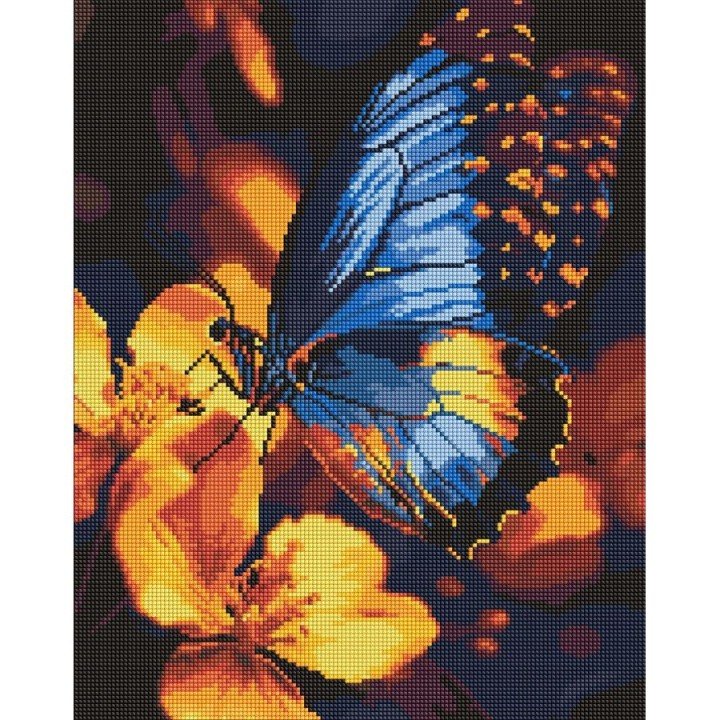 Алмазна мозаїка "Мерехтіння крил" 40х50 см