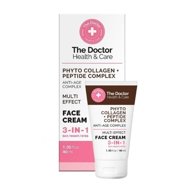 The Doctor Health & Care Крем для обличчя Phyto Collagen-Peptide Complex Face Cream 3в1, 40мл