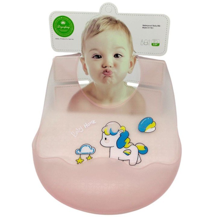 СИЛІКОНОВИЙ СЛИНЯВЧИК (РОЖЕВИЙ) ПОНІ