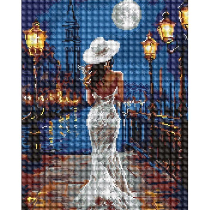 Алмазна мозаїка "Біля причалу" 40х50 см