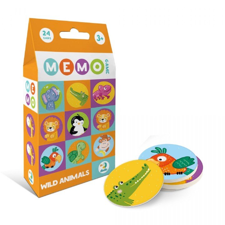 Гра "Мемо. Дикі тварини"