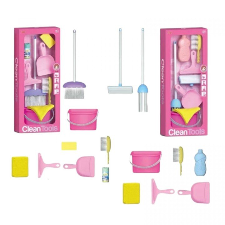 Набір для прибирання з відром мікс видів. кор.60*11*26 см.