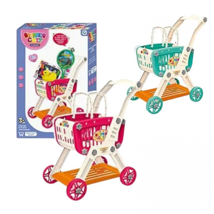 Візок з продуктами, мікс кольорів. кор.55*13*36 см.