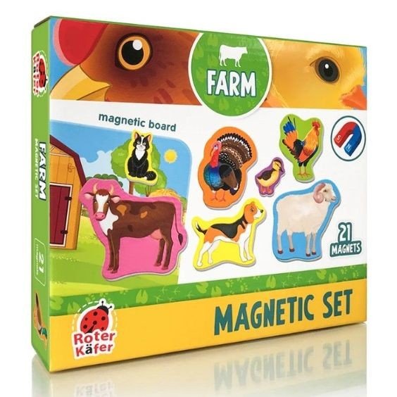 Набір магнітів з дошкою "Farm"