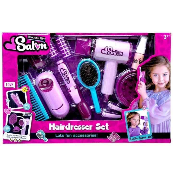 Перукарський набір, коробка 40х7х27 см