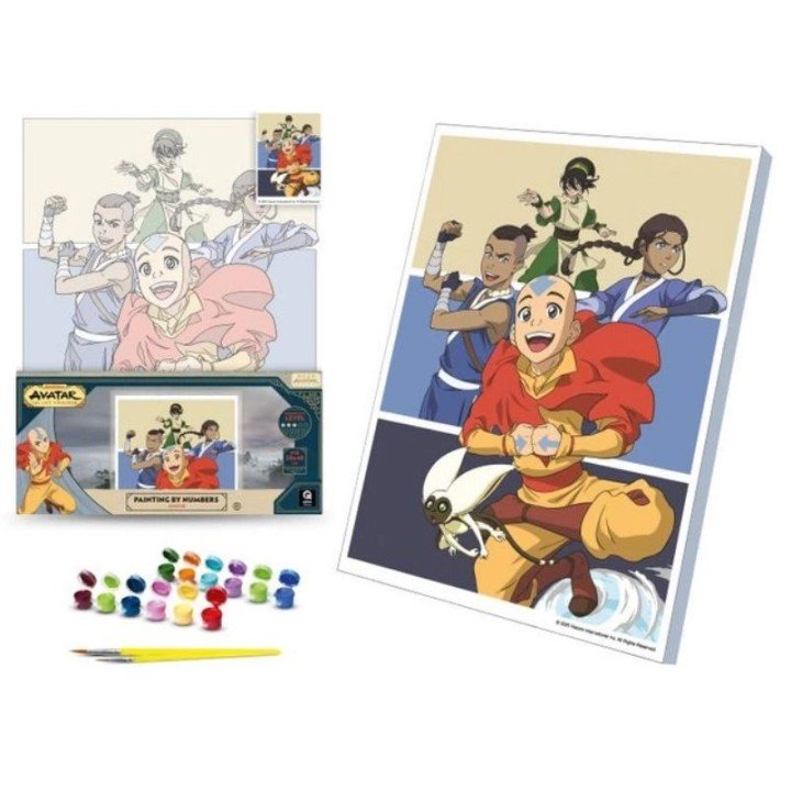 Картина по номерах 30х40 см "Аватар"