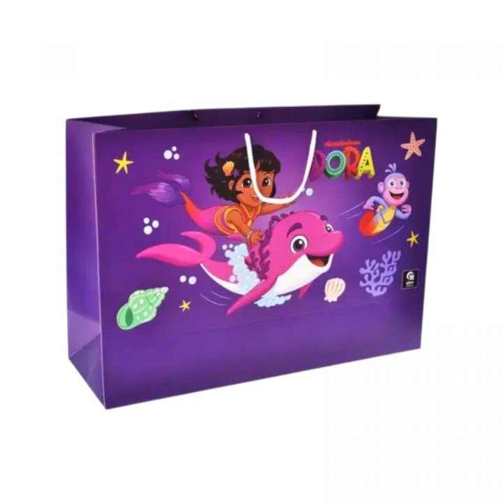 Пакет паперовий XL "Дора мандрівниця" р.50x35x17 см