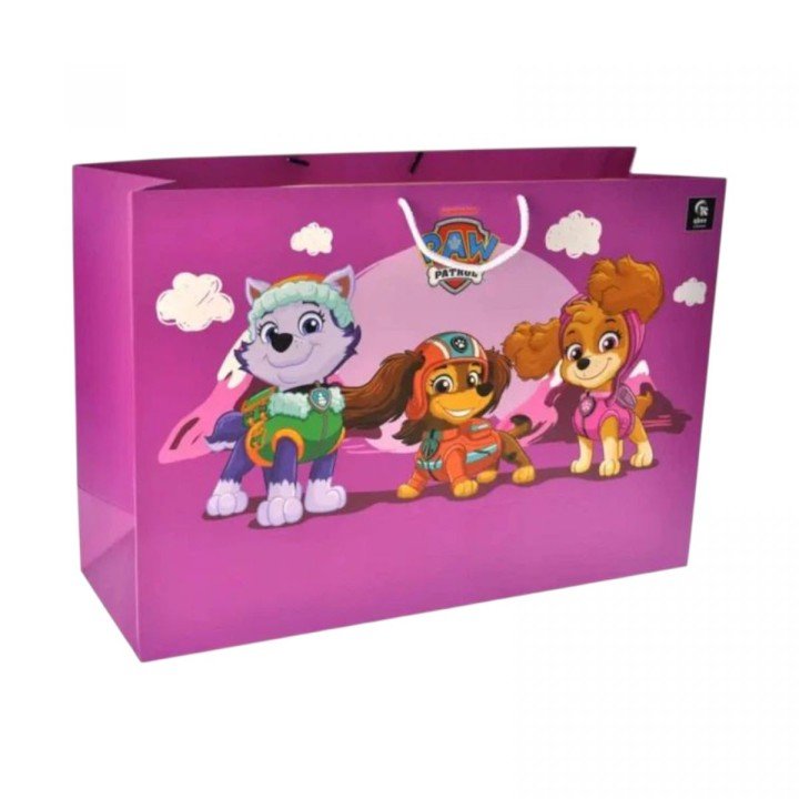 Пакет паперовий XL "Щенячий Патруль: Команда дівчат" р.50x35x17 см