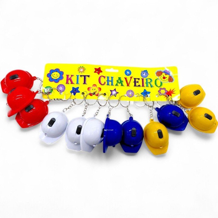 Брелок-відкривачка "Кепка ліхтарик" 11 см (12 шт)