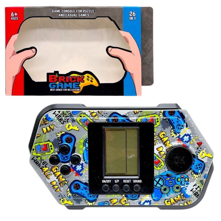 Іграшка інтерактивна "Тетріс" (сірий)