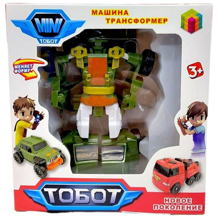Трансформер Тобот (ЗЕЛЕНИЙ)