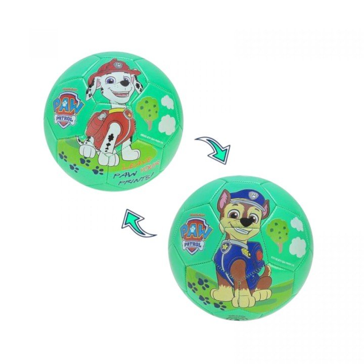 Мʼяч футбольний №3, Paw Patrol PVC зелений