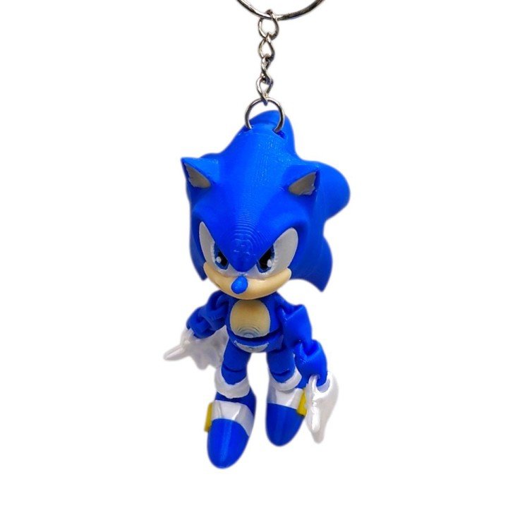 Брелок "Sonic/Сонік" (3d друк)