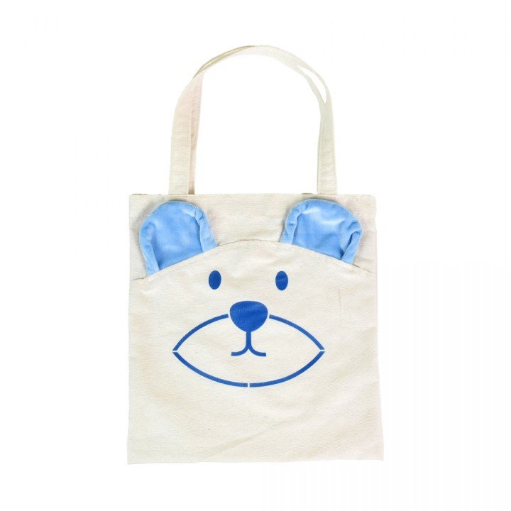 Дитяча сумка-шопер "Ведмідь", 33х33 см