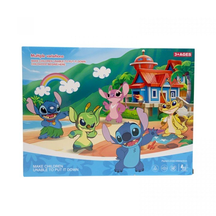 Будиночок герой, підсвічування, 3 режими, 2 фігурки, песик, в коробці