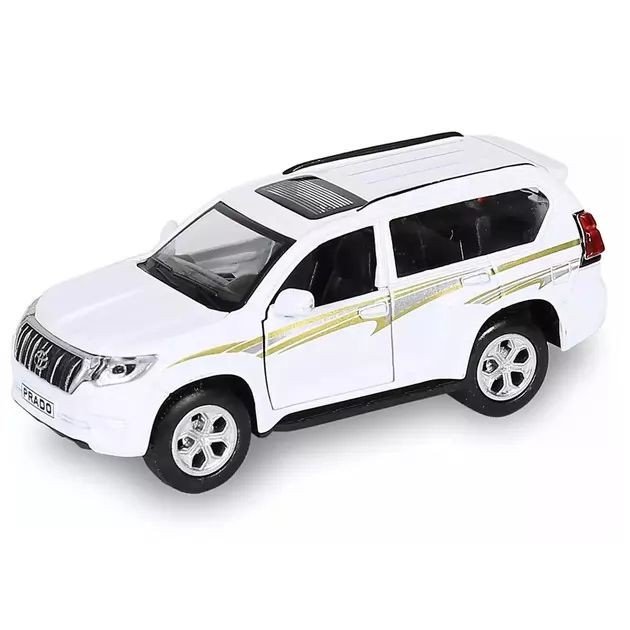 Автомодель - TOYOTA PRADO (білий)