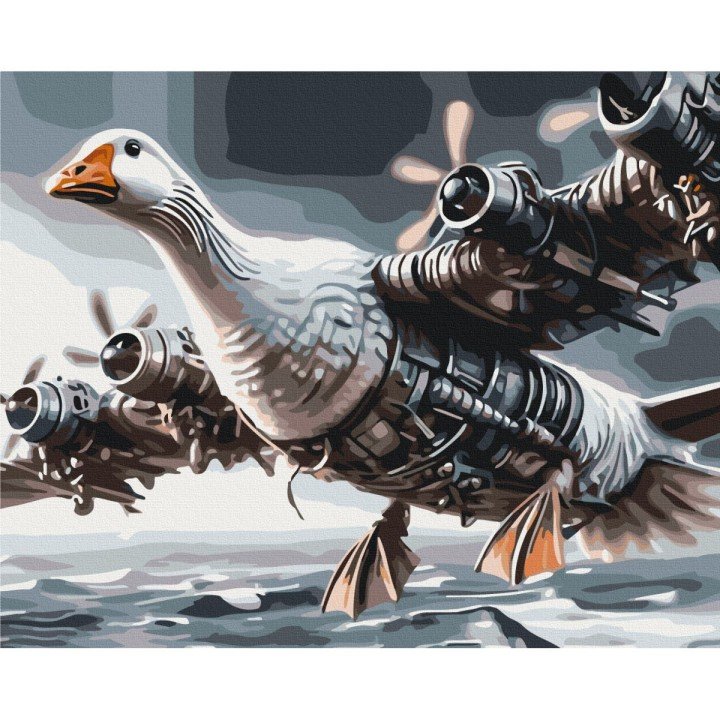 Картина по номерам "Bombogini gusini" 40x50 см.