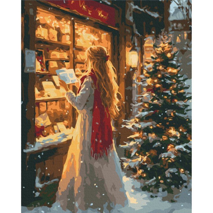 Картина по номерам "Час новорічних див" 40x50 см.