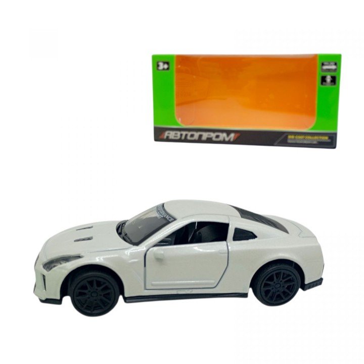 МАШИНКА АВТОПРОМ 1:39 NISSAN GTR-35 (БІЛА)