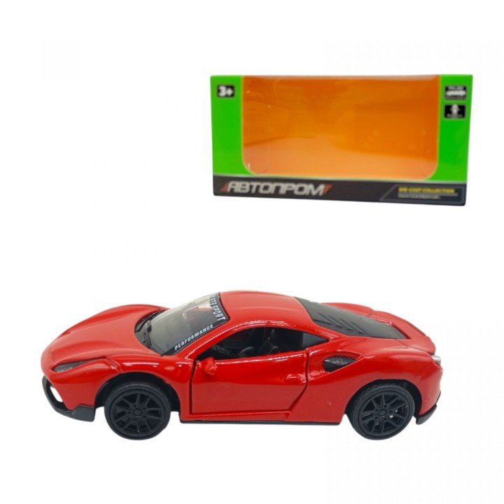 МАШИНКА АВТОПРОМ 1:39 FERRARI (ЧЕРВОНА)